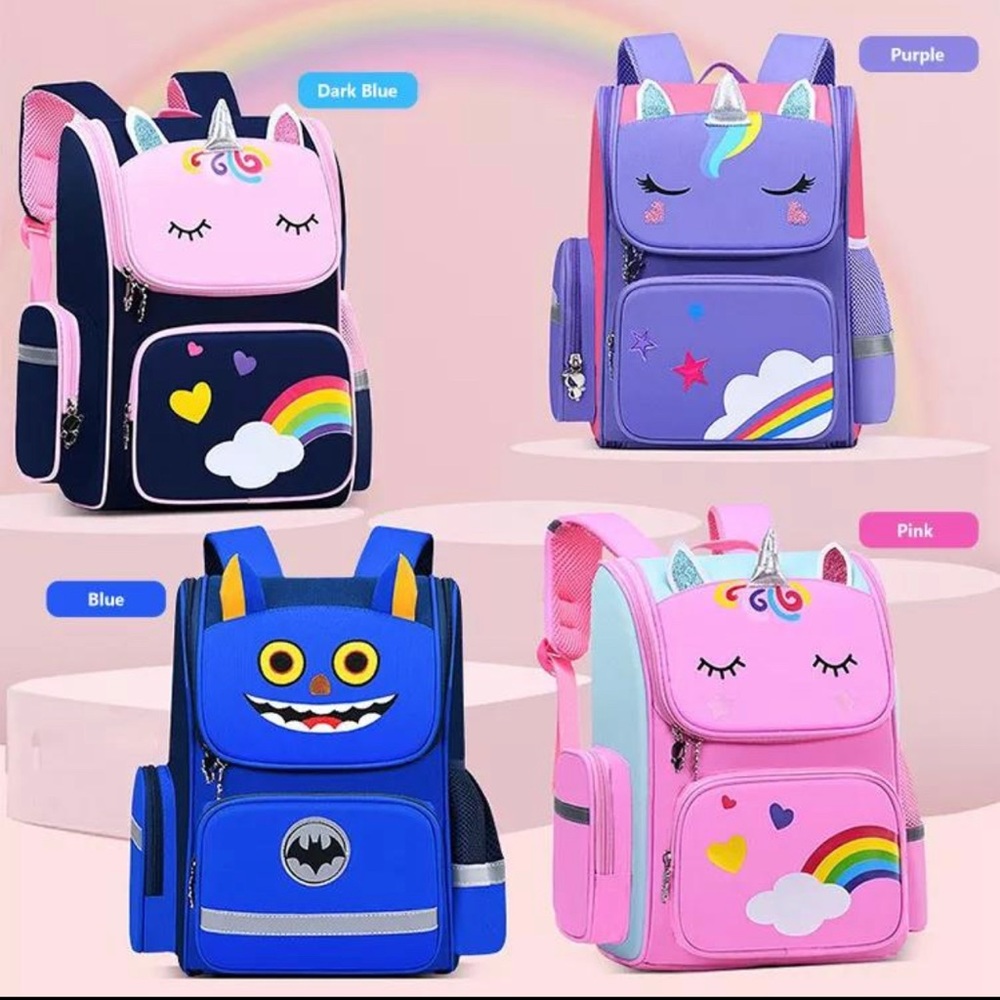 AYDN Cute Kids Unicorn Backpack Lightweight 16-inch School Bags for Kids